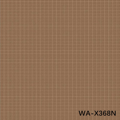 Placage artistique en bois d'ingénierie haut de gamme de 2200 mm de hauteur, texture treillis, pour panneau décoratif intérieur WA-X368N