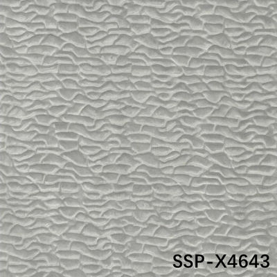 Panneaux de placage en bois personnalisé Silver Sapele Pommele X4643, taille allongée 2800-3100mm pour face de porte