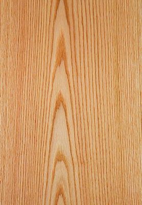 Amérique Feuille de chêne rouge Coupe de faisceau de bois naturel 0,5 mm d'épaisseur pour l'armoire et la façade de porte