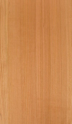 Coupe plate de feuille de faisceau de bois de cerisier américain naturel 2200-3200mm Taille normale Pour la décoration de meubles