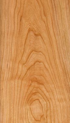 Coupe plate de feuille de faisceau de bois de cerisier américain naturel 2200-3200mm Taille normale Pour la décoration de meubles