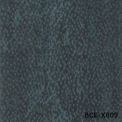 Placage de bois de luxe haut de gamme, veinage œil de chat coloré, coupe tranchée pour intérieur de voiture, 0,15-0,55 mm