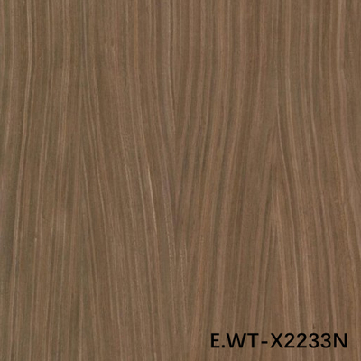 Veneer de bois modifié sur mesure d'épaisseur de grain de couronne de noyer européen 0,15-0,55 mm pour la face du cabinet X0233N/X2233N/X8608N/X4088N/X7088N/X7288N