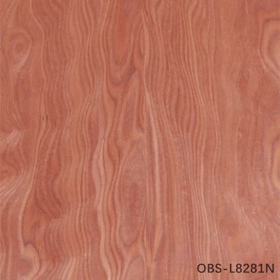 Nouveau design de faisceau de bois reconstitué de la queue de Phoenix Obs-L8281n/858n Couleur rouge pour la décoration de l'hôtel 0,45 mm