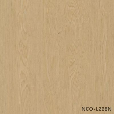 Nouveau design de feuille de placage en bois de chêne chinois NCO-L891N/L268N 0.3mm en lin pour le dos du placard
