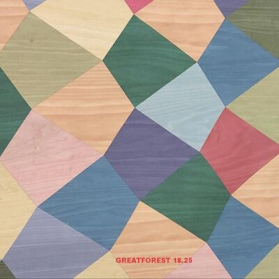 Parquet artistique Faisceau de bois 2500*640mm artisanat à forme fixe personnalisable Art Splicing pour papier peint