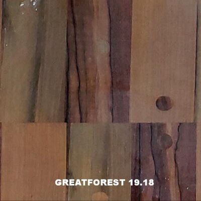 Parquet artistique faisceau de bois fait à la main style minimaliste moderne personnalisation artistique pour l'intérieur de la voiture