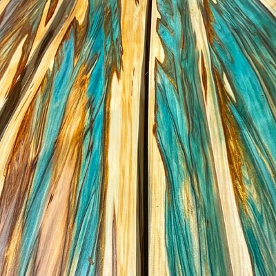 Placage de bois teint naturel et écologique, Placage de bois décoratif multicolore vibrant, Tailles personnalisées pour meubles, portes et décoration murale intérieure