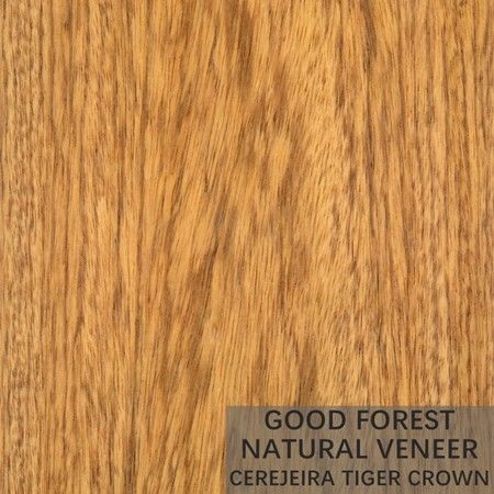Grain en bois naturel de placage de Cerejeira Wenge particulièrement pour la décoration d'hôtel