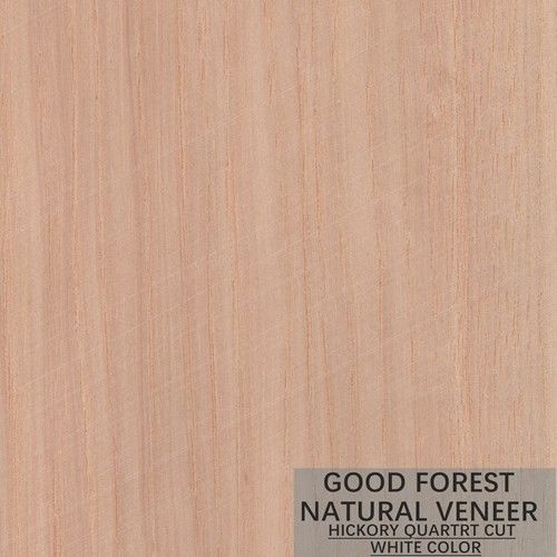 Le bois naturel d'hickory plaquent le placage populaire FSC en bois de Cabinet de double couleur