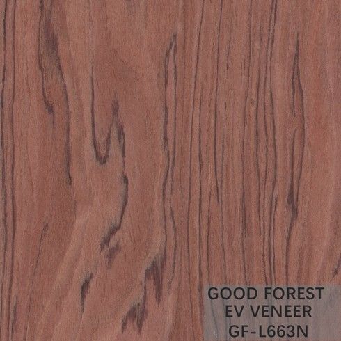 Placage de bois d'ingénierie Bubinga Coupe Couronne Placage de bois tranché Techniques OH-L663N/963C/655C/666N/936N/581C/681C/0735N