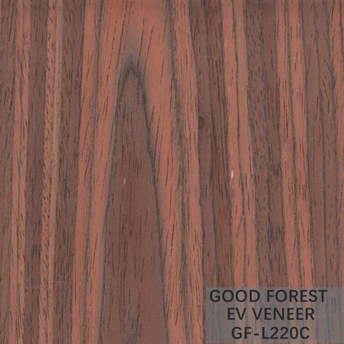 Faisceau de bois d'ingénierie rouge Santos Rose Bois de 2850 mm de longueur Taille Pour la porte et la face de l'armoire SZ-L220C/595C/3305C/6155C/5965C