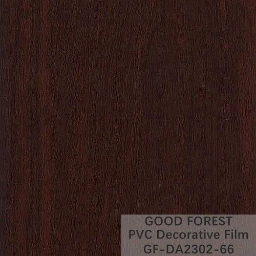 Film en bois foncé de grain en bois épaisseur décorative de 0.25mm - de 0.60mm