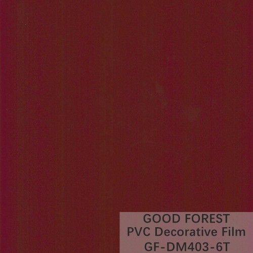 Film lumineux de grain en bois de boursouflure de peinture de film décoratif de PVC d'ODM