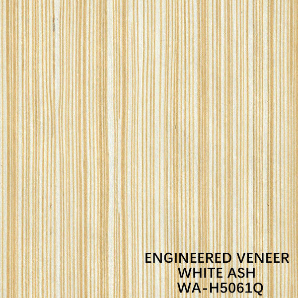 Le quart reconditionné de couleur d'Ash Wood Veneer Sheets Yellow a coupé avec - un H5061Q pour des portes/Windws