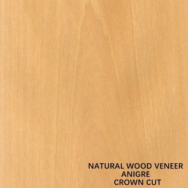 Décoration Faisceau de bois naturel à coupe plate Grain de couronne 0,18-0,55 mm Épaisseur