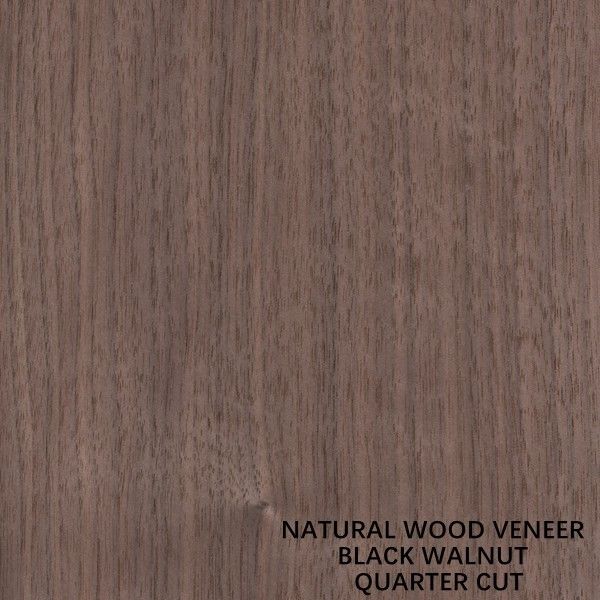 Le quart naturel américain de placage en bois de noix a coupé le grain droit pour les meubles de première qualité faisant le fabricant de FSC Chine