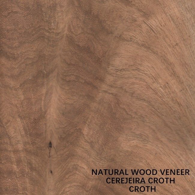 Grain naturel de l'Amérique Cherry Crotch Veneer Aaa Grade de décoration d'hôtel particulièrement
