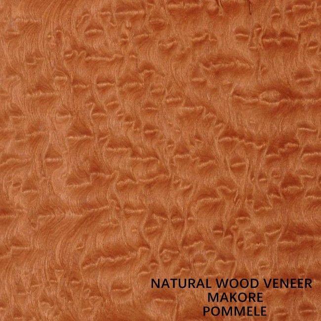 Placage naturel Cherry Mahogany For Hotel Decoration en bois de l'Afrique Makore et meubles