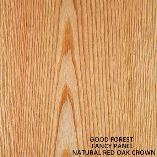 MDF couronne de grain de bois faisceau de façade de glissement Matériel de mobilier sur mesure sans peinture