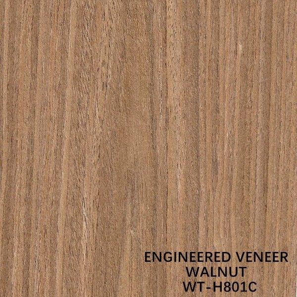 Veneur de bois de noyer reconditionné Grain de couronne à coupe plate pour portes et fenêtres 0,15-0,55 mm d'épaisseur WT-H801C