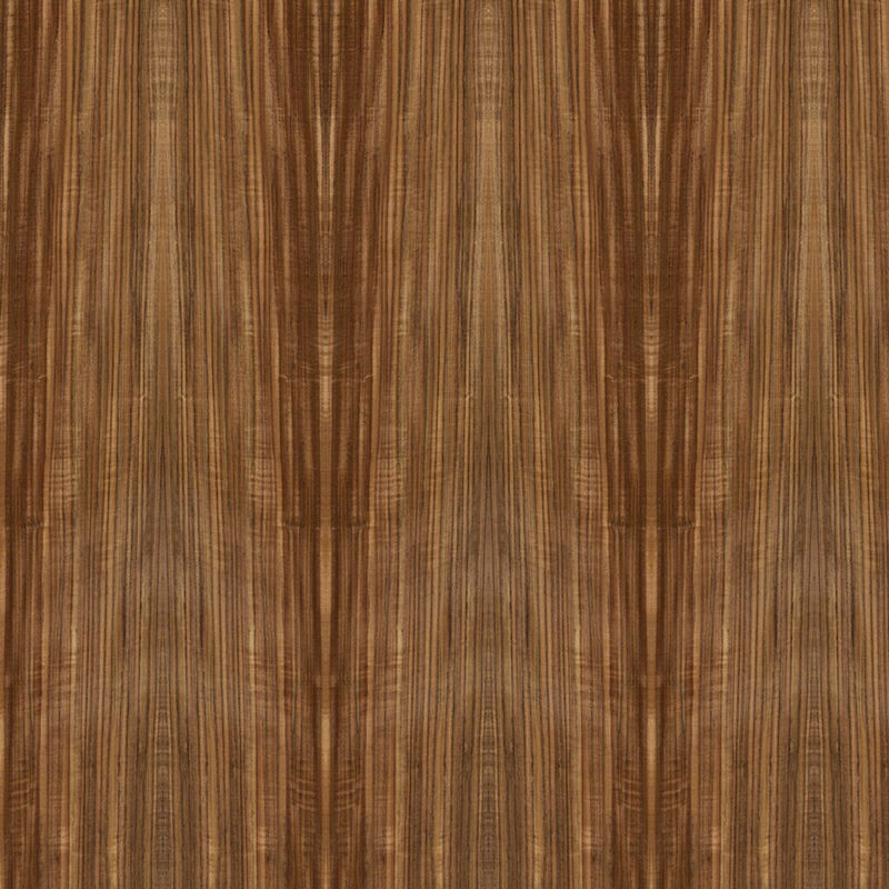 Contreplaqué de fantaisie en bois de placage de quart de teck africain naturel 2440/2745mm de longueur pour les portes intérieures