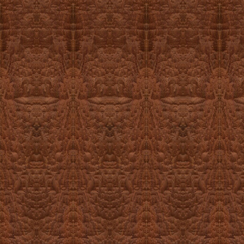 le panneau de fantaisie de contreplaqué de Makore Pommele de décoration d'hôtel de 2745mm peignent librement