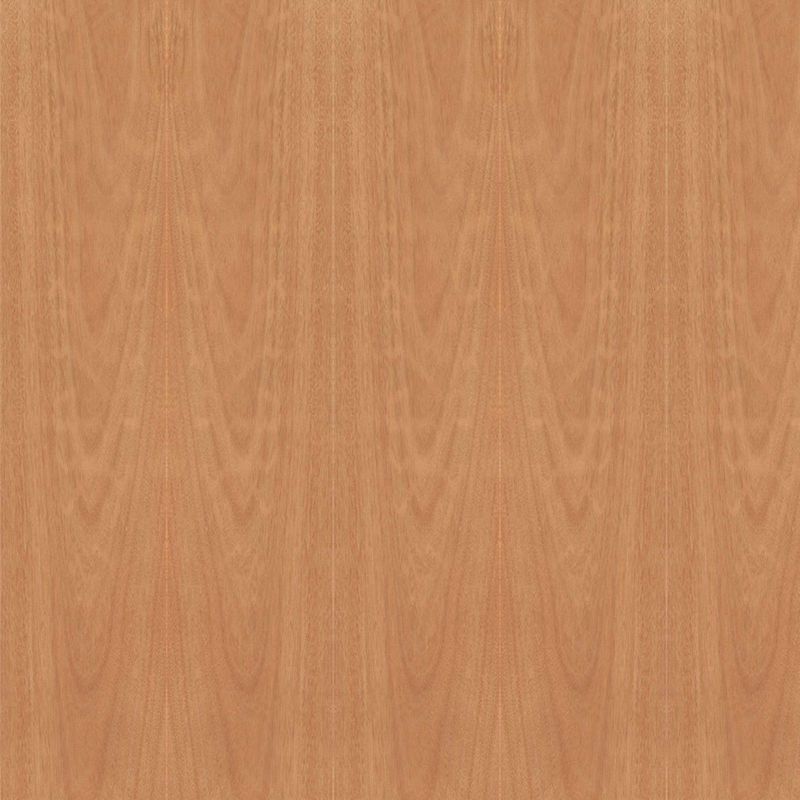 Le panneau de fantaisie fait face E1/E0 d'Okoume de placage de grain en bois naturel de couronne évaluent le contreplaqué 25mm que l'épaisseur pour la porte Chine fait