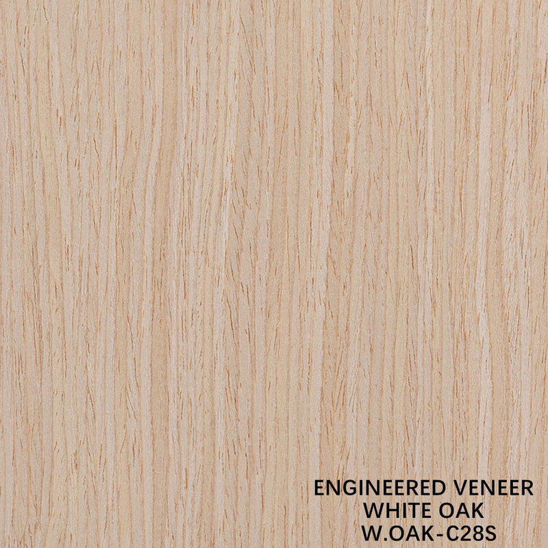 Planche à grains droits 28S de bois de chêne blanc reconstitué pour la décoration