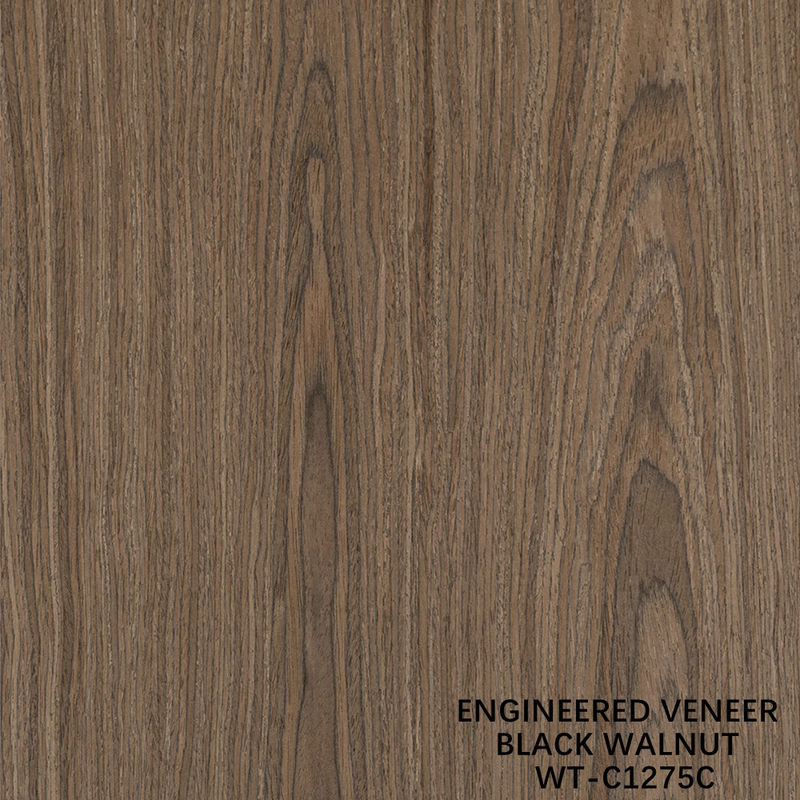 Carreaux de bois naturel artificiel à coupe couronnée Noix standard Taille 2500*640