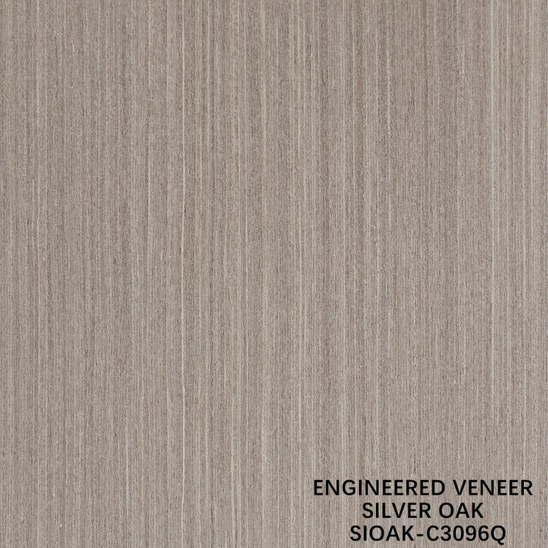 Placage de bois recomposé de fantaisie en poire argentée, coupe en tranches pour fil droit, largeur 1280mm, assemblage pour parement de porte SOAK-3096Q/9416Q/6331Q/6333Q/6334Q