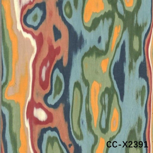 Nuage de couleur X2391 texturé irrégulier 2500*640 Taille normale Pour la décoration