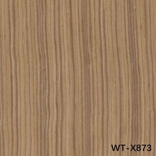 Faisceau de bois artificiel haut de gamme Noix naturelle WT-X873 Grain droit Grain vertical 0,15 mm-0,6 mm Pour les meubles