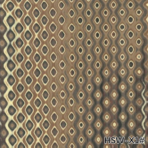 En haute qualité en bois reconstitué, placage carré creux en bois HSW-X1# Texture irrégulière 3100 mm Pour l'usine de décoration hôtelière