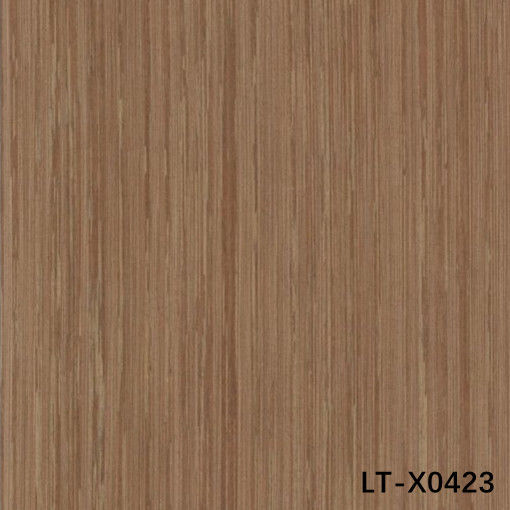 Veneer de bois de haute qualité LATI LT-X0423 brun droit 0,15-0,55 mm pour les panneaux de décoration intérieure