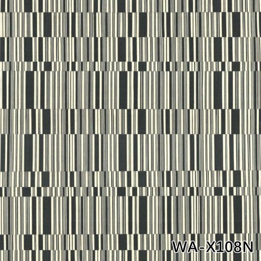 Haut de gamme noir et blanc art de l'ingénierie bois faisceau d'épaisseur de 0,45 mm décoration WA-X108N