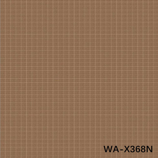 Placage artistique en bois d'ingénierie haut de gamme de 2200 mm de hauteur, texture treillis, pour panneau décoratif intérieur WA-X368N