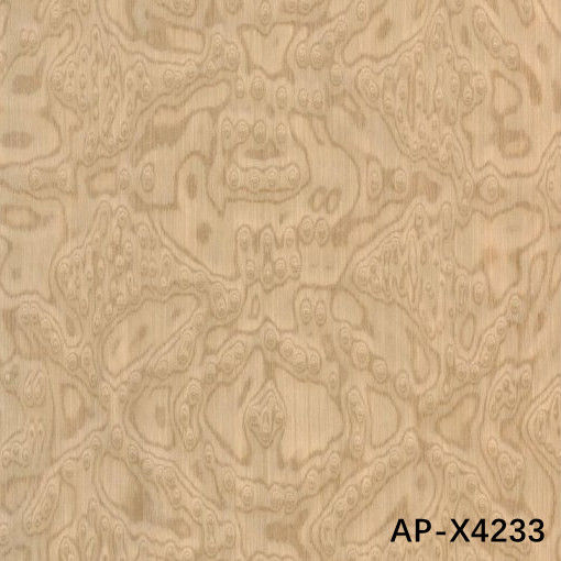 Placage de bois d'ingénierie Ash Sapele Pommele, taille standard 2500*640mm X4233 pour face de porte et de meuble