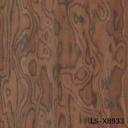 Italie Design Paysage Placage Bois Personnalisé Design de Porte Moderne Longueur Personnalisée 2050-3200mm X8933C
