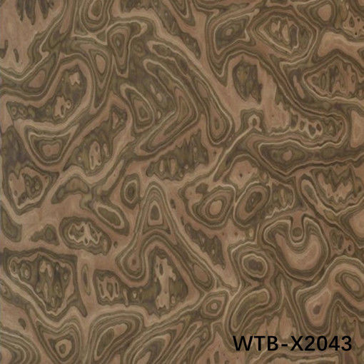 Faisceau de bois de noyer noir reconstitué WTB-X2043 0,15-0,55 mm Pour les panneaux décoratifs intérieurs