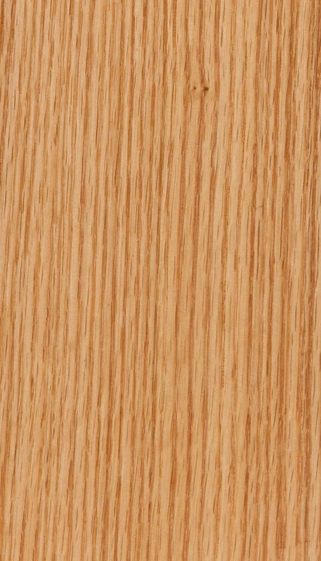 Amérique Feuille de chêne rouge Coupe de faisceau de bois naturel 0,5 mm d'épaisseur pour l'armoire et la façade de porte