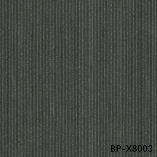 0.45mm feuille de faisceau de façade de bois de construction de perle noire BP-X8003 grain droit pour la face du panneau mural
