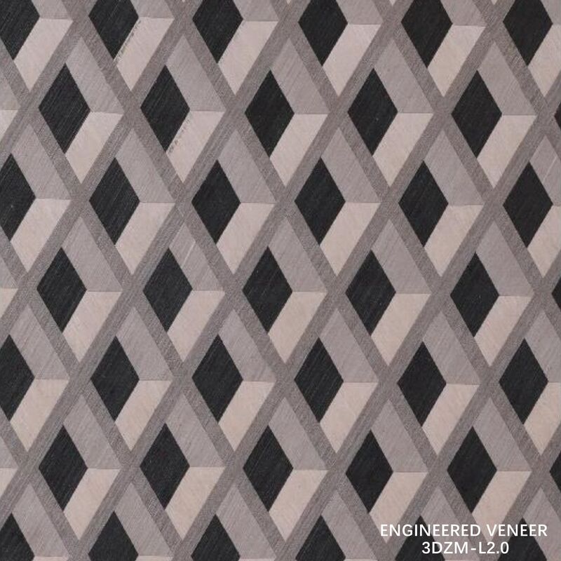 3D 0,5 mm, façade en bois sans couture personnalisée de grande taille. Certifié FSC, haute qualité et durable 3DZM-L2.0