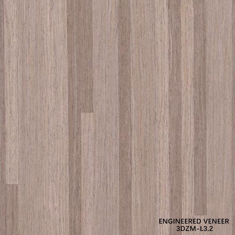 3D Engineered Veneer Cabinet Door & Door Face Wood Veneer - Fire Retardant, Moisture-proof & Eco-friendly 3DZM-L3.2
