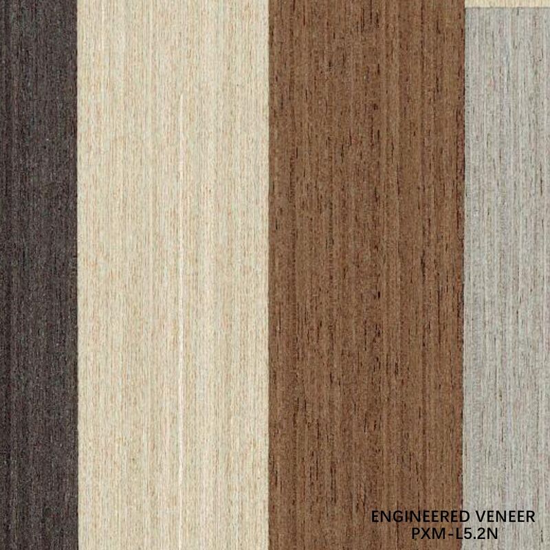 PXM-L5.2N Veneur artificiel de bois allongé Taille 3100 mm, dimensions étendues sur mesure, fourniture en vrac pour la production de panneaux