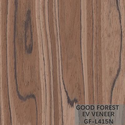 Grain irrégulier de texture d'EV Olive Wood Veneer Flooring Engineered