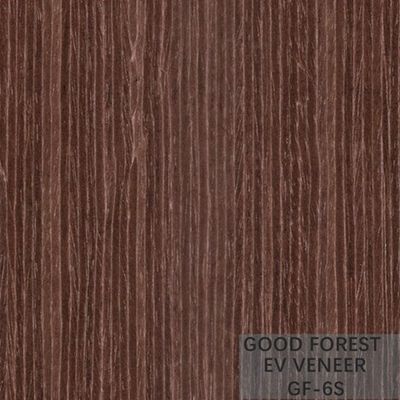 Le placage en bois de Brown d'abricot a teint le placage machiné pour le visage de Cabinet