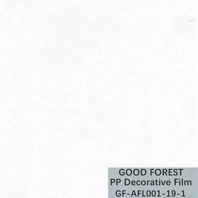 Série se sentante de polypropylène de peau dégradable blanche décorative de film
