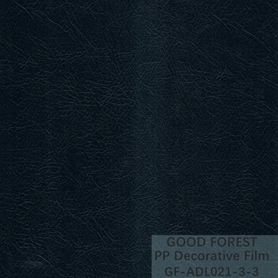 Film noir décoratif Naural dégradable Dermatoglyph de polypropylène