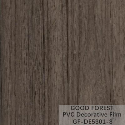 Film décoratif de PVC de séparation épaisseur Grey Color foncé de 0.25mm - de 0.60mm